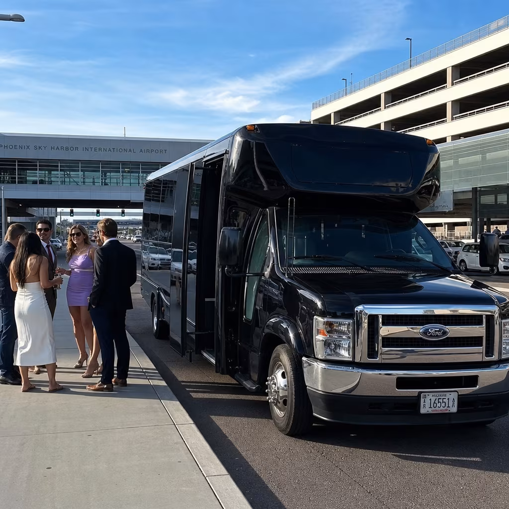 Rent a Bus to Phoenix Sky Harbor International Airport