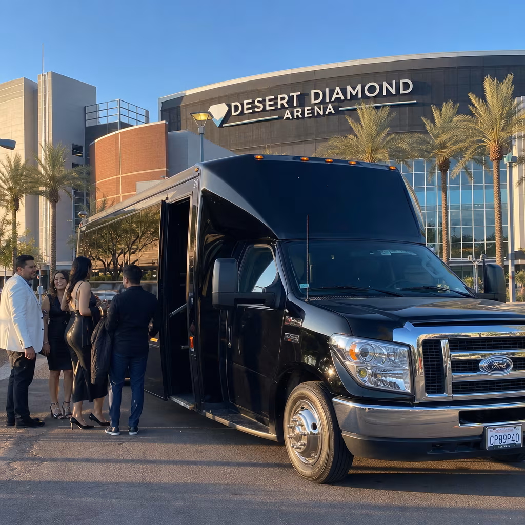 Rent a Bus to Desert Diamond Arena