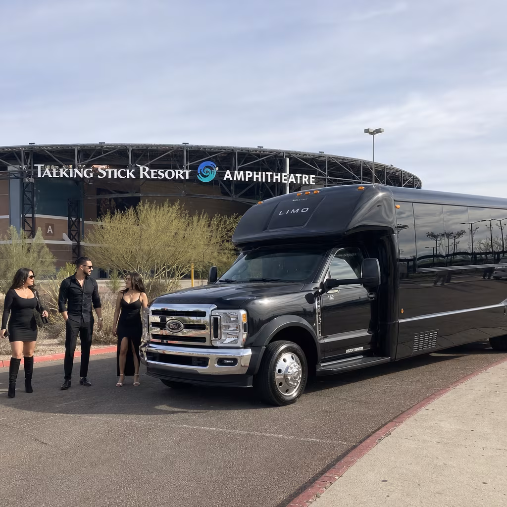 Rent a Bus to Talking Stick Resort Amphitheatre