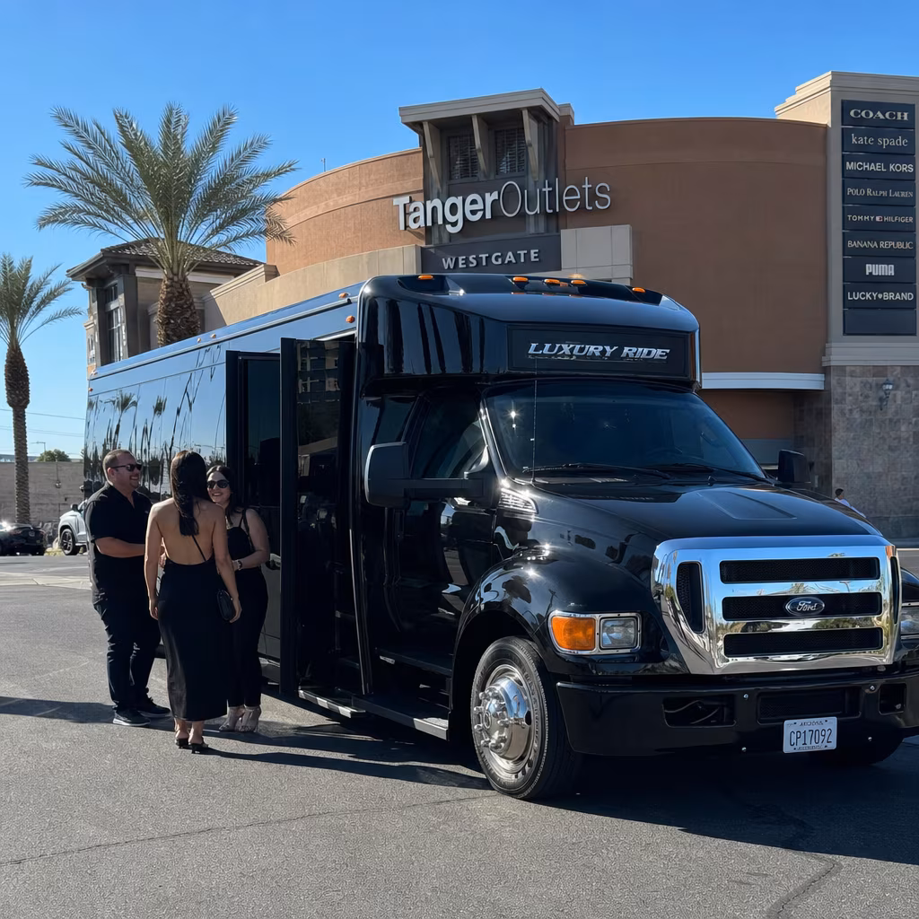 Rent a Bus to Tanger Outlets at Westgate