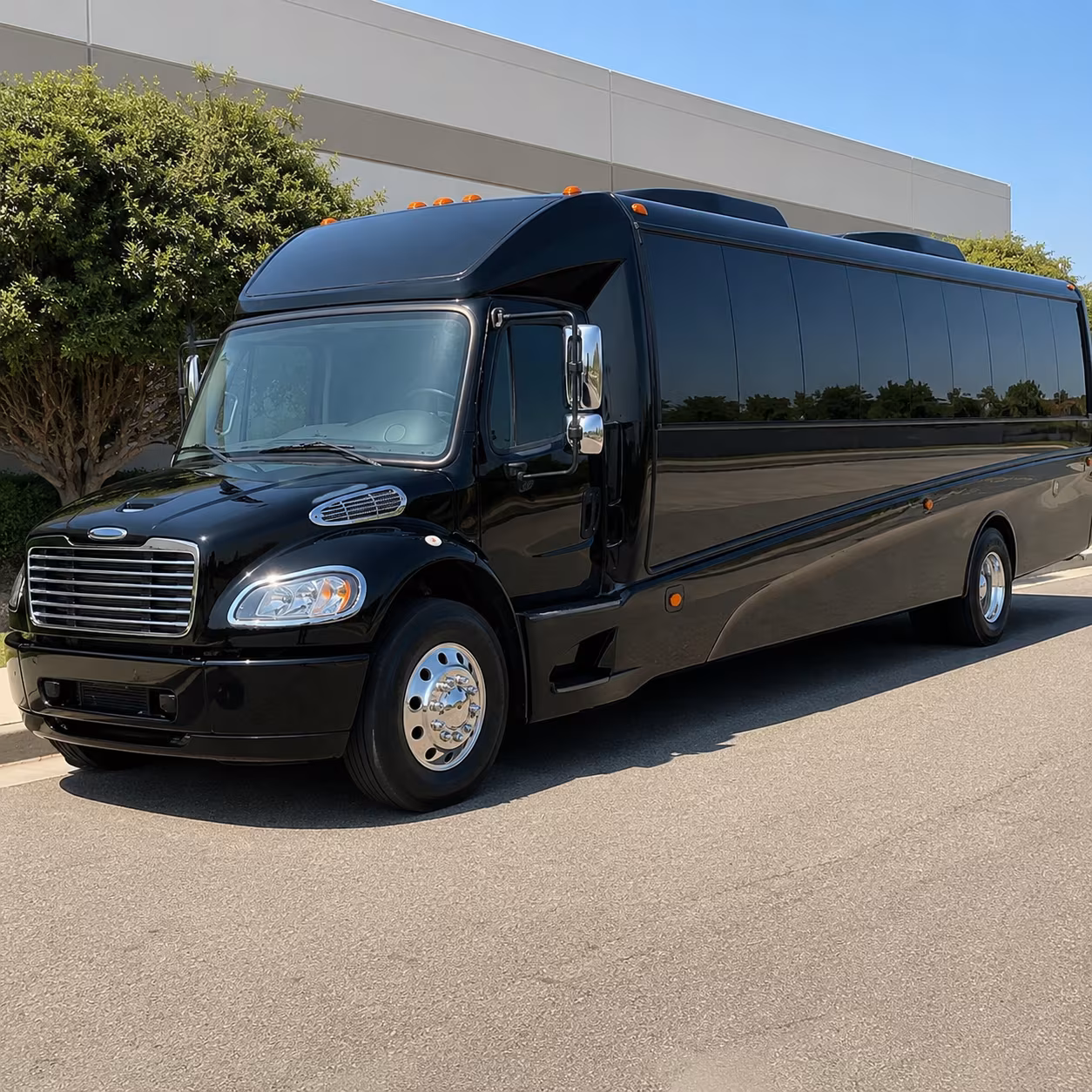 Glendale Airport Shuttle & Transportation party bus exterior