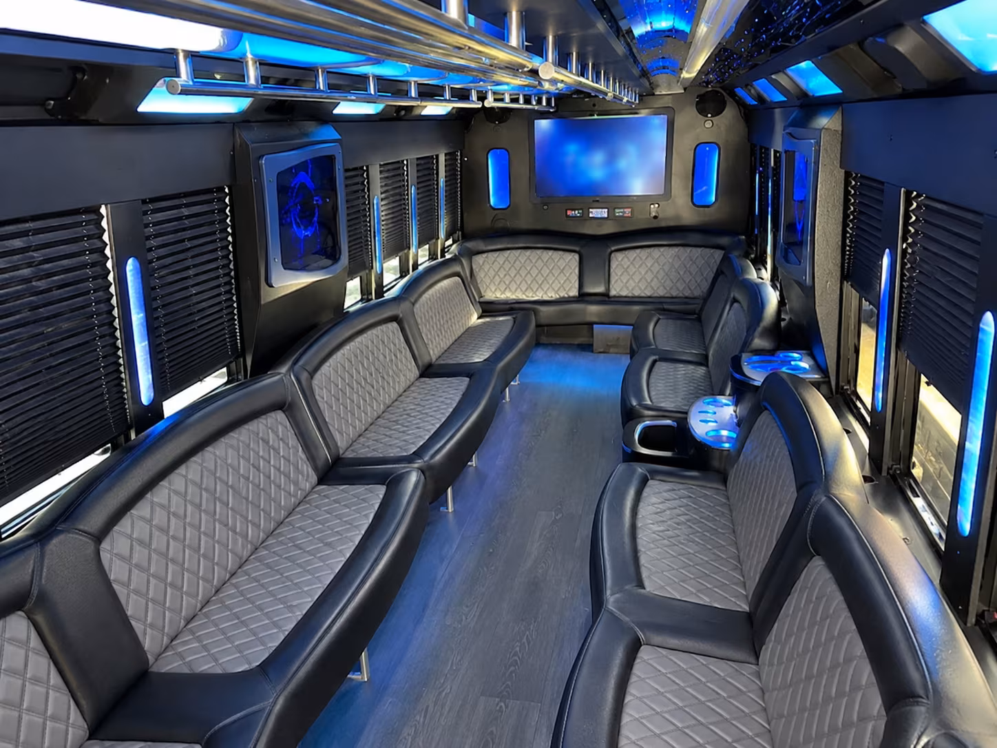 Glendale Concert & Music Festival Transportation party bus exterior