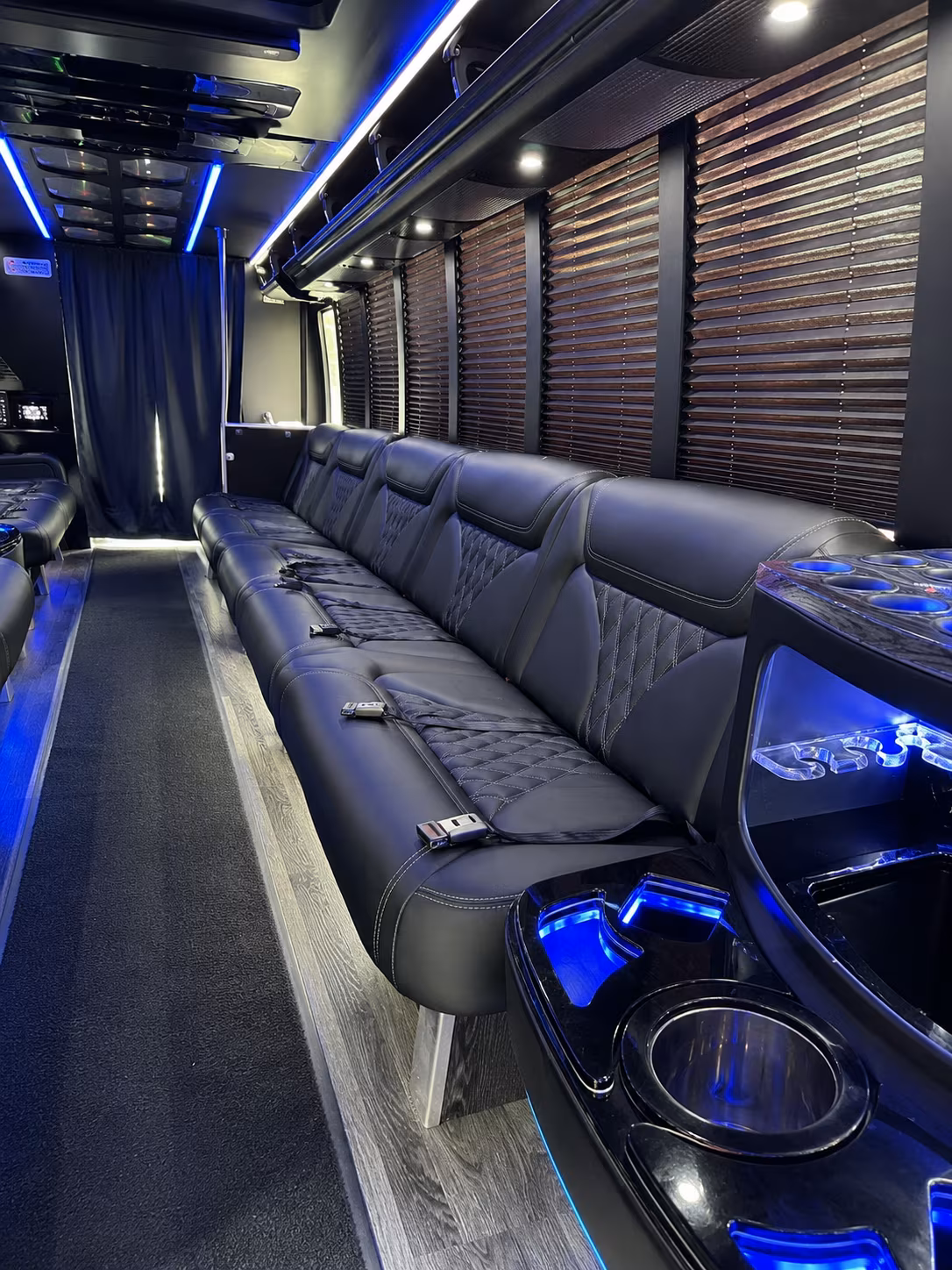 Glendale Concert & Music Festival Transportation party bus exterior