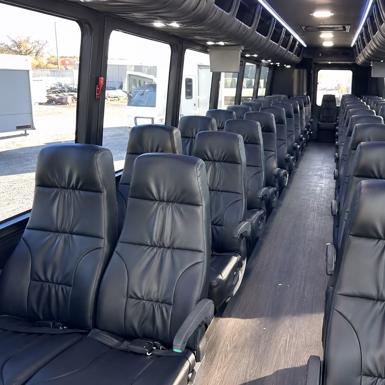 Glendale Corporate Transportation party bus exterior