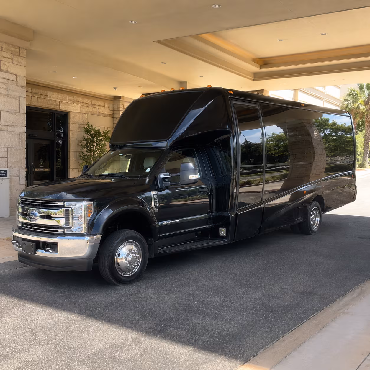 Glendale Prom & Homecoming Transportation party bus exterior
