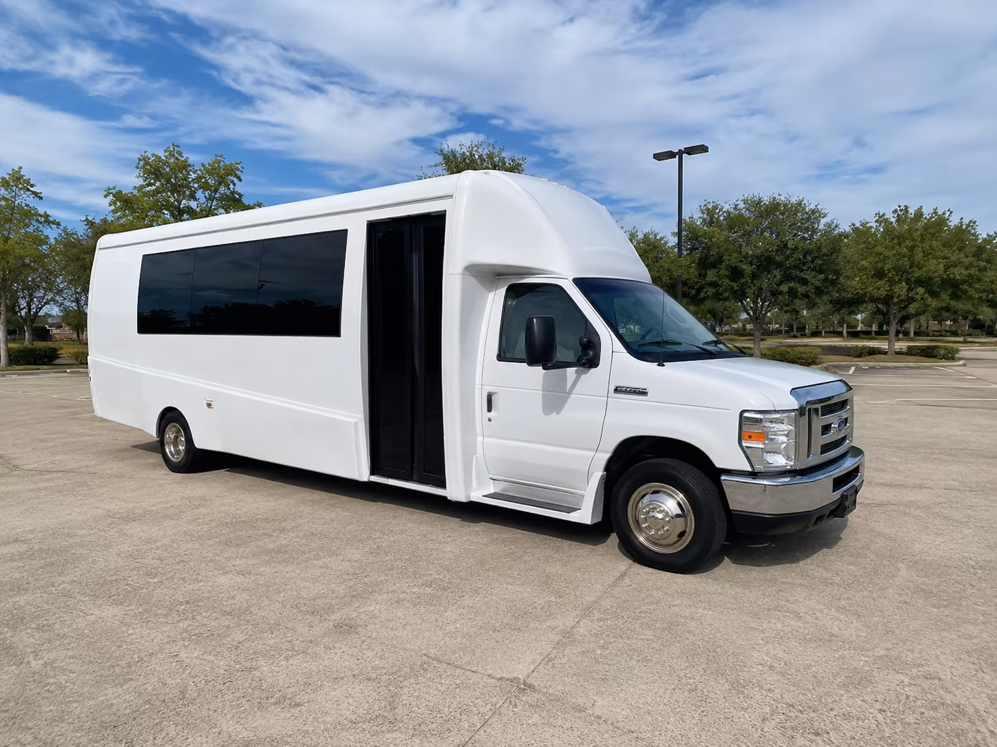 Glendale Prom & Homecoming Transportation party bus exterior