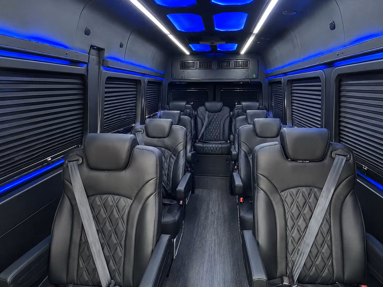 Glendale School Event Transportation party bus exterior