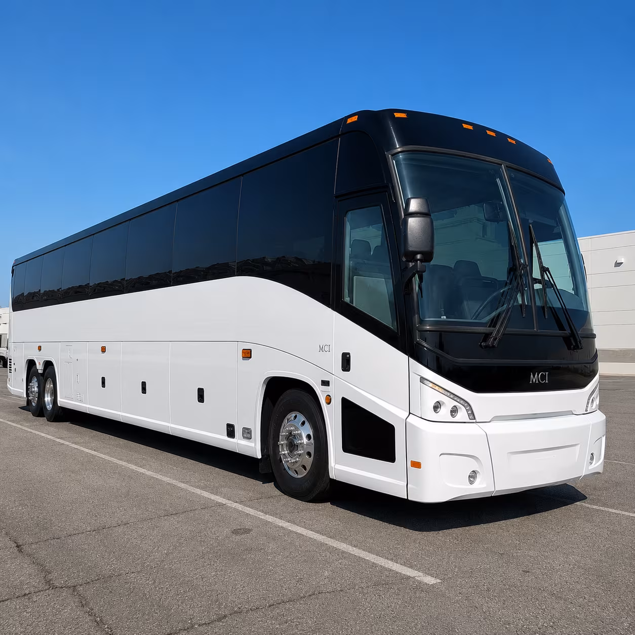 Glendale School Event Transportation party bus exterior