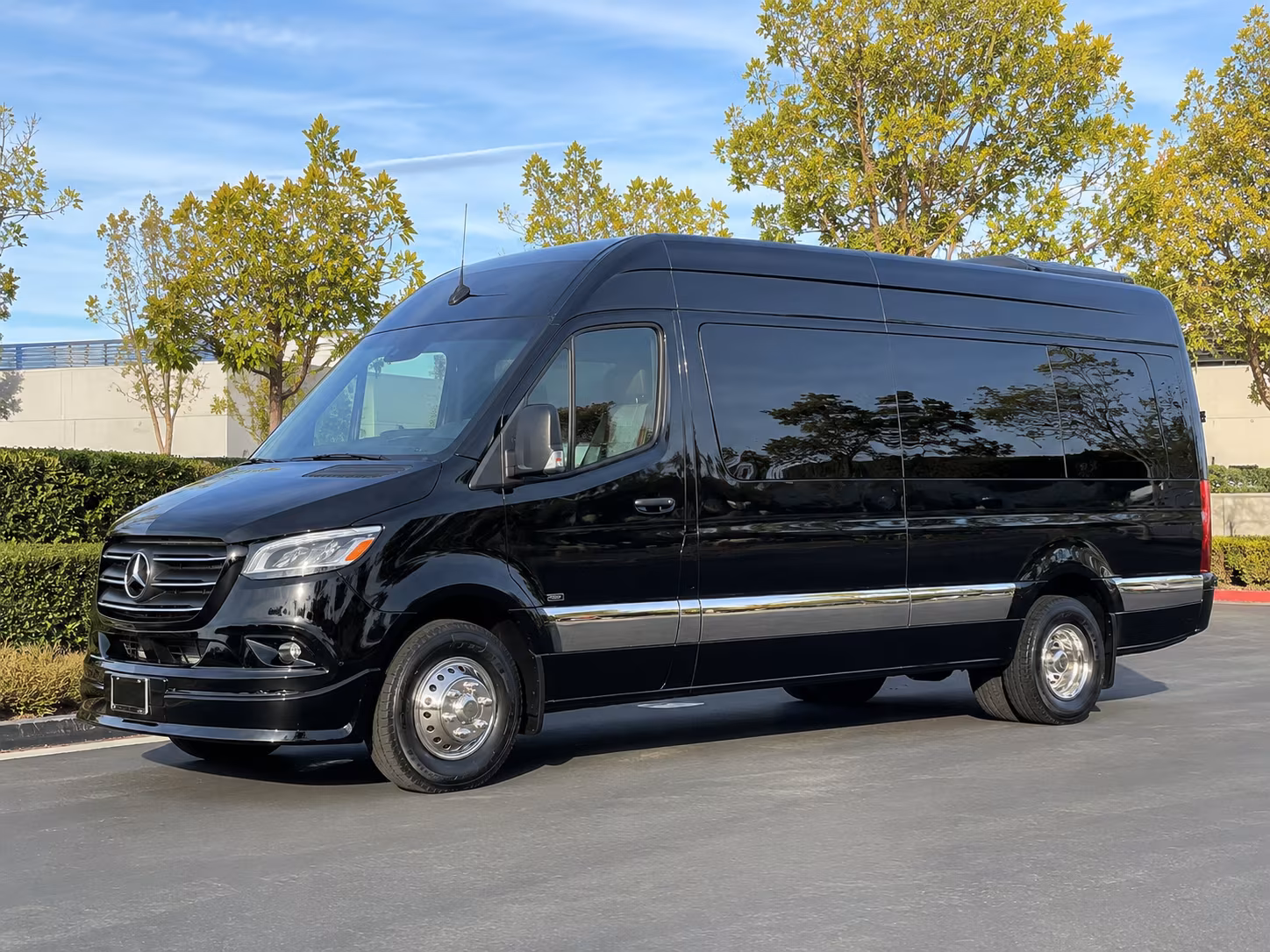 Glendale School Event Transportation party bus exterior