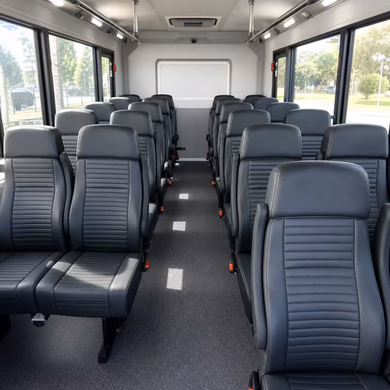 minibus interior