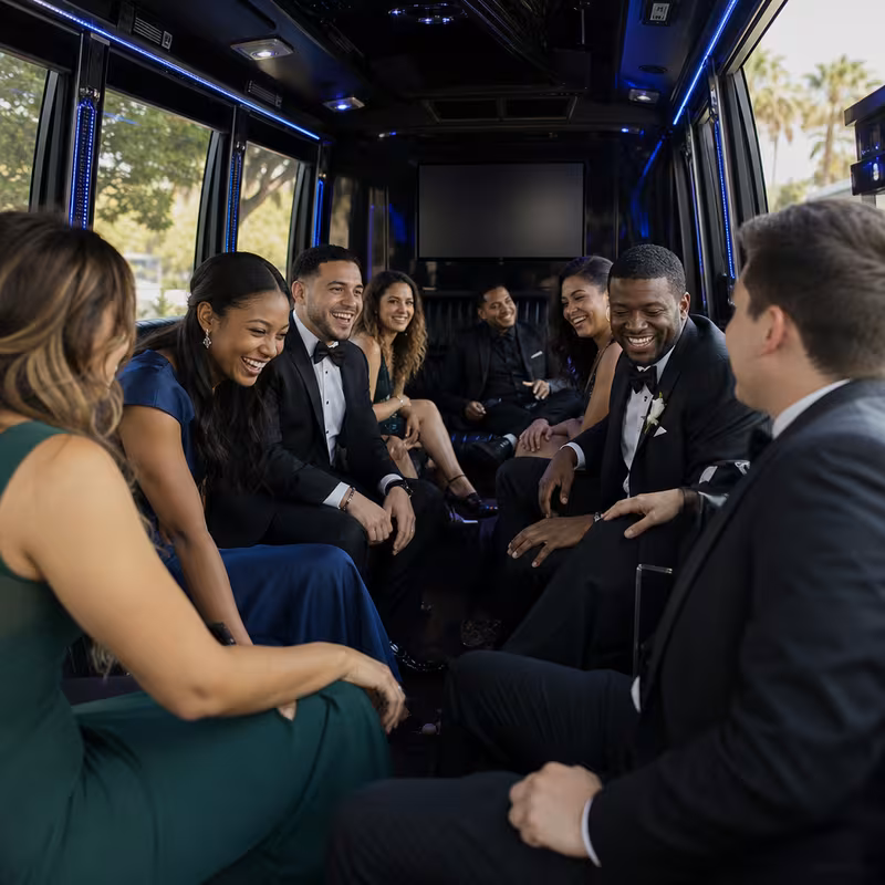 Glendale Prom & Homecoming Transportation fleet vehicle
