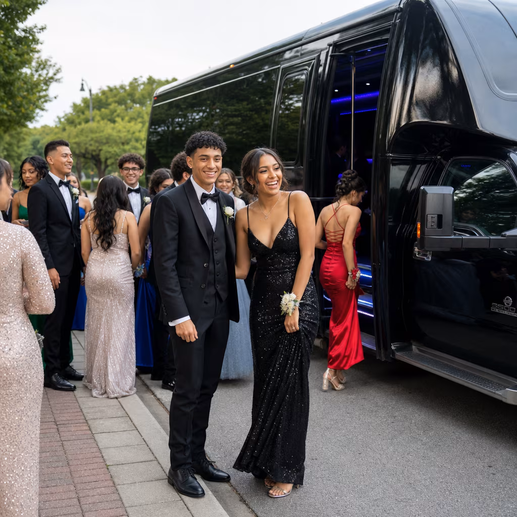 Glendale Prom Party Bus Rental