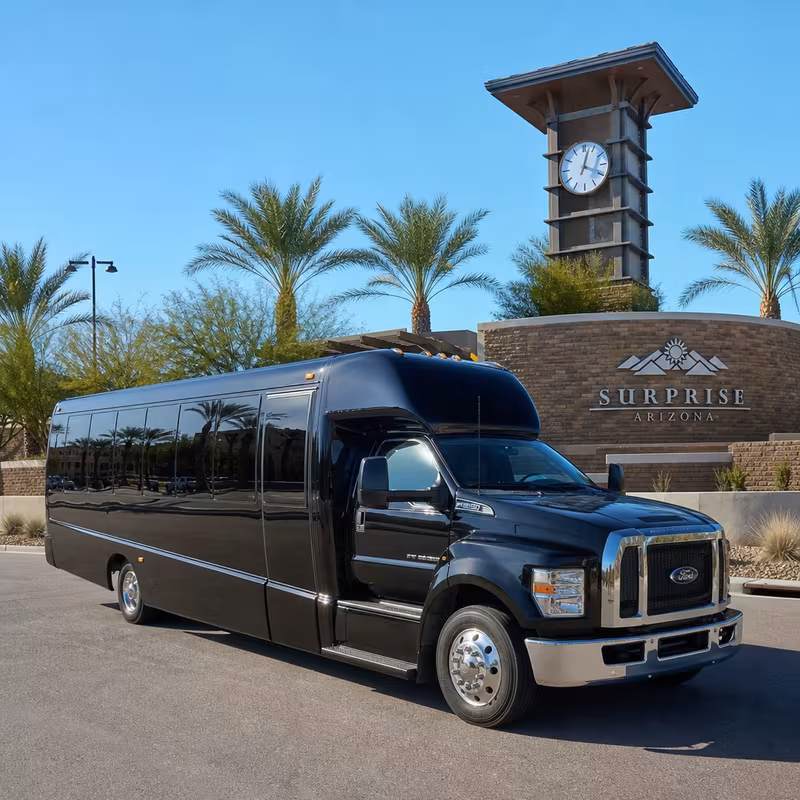Surprise Party Bus Rental