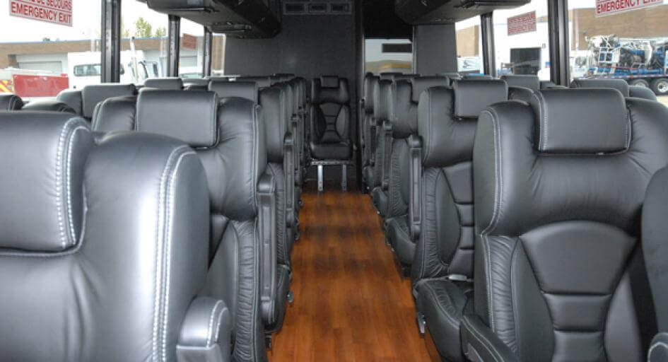 Peoria 20 Passenger Minibus Interior