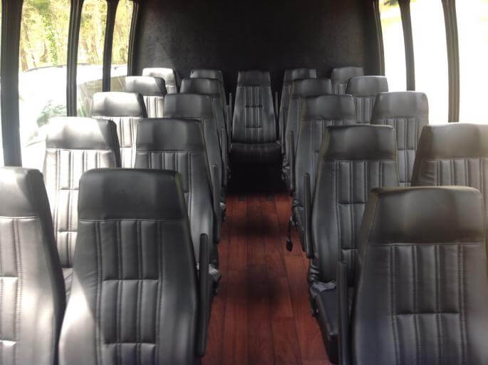 Avondale 30 Passenger Shuttle Bus Interior