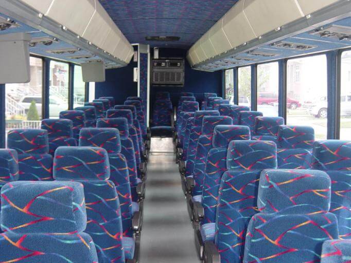 Avondale 35 Passenger Shuttle Bus Interior