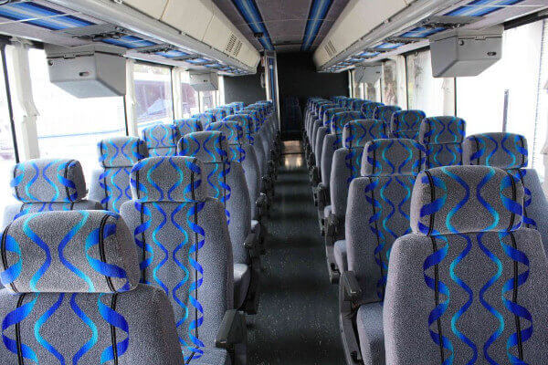 Avondale 40 Passenger Coach Bus Interior