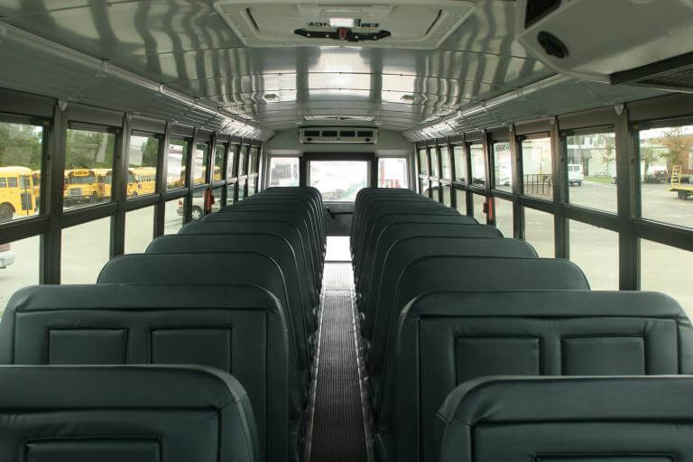 Tucson 47 Passenger School Bus Interior