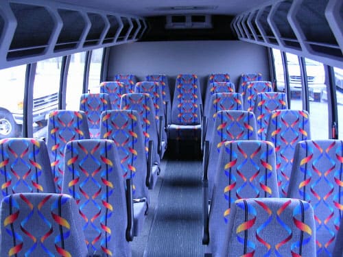 Flagstaff 15-35 Passenger Minibuses Interior